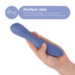 We-Vibe Rave 2 Niebieski – masażer punktowy G, wodoodporny IPX7, aplikacja, silikon