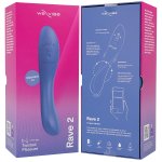 We-Vibe Rave 2 Niebieski – masażer punktowy G, wodoodporny IPX7, aplikacja, silikon