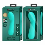 Pretty Love Faun Aqua Green – punktowy model silikonowy, 12 trybów, ładowanie USB