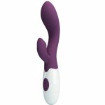 Pretty Love G-Shape Violet – model wibracyjny, 30 trybów, silikon medyczny, 2 sekcje