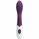 Pretty Love G-Shape Violet – model wibracyjny, 30 trybów, silikon medyczny, 2 sekcje