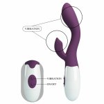 Pretty Love G-Shape Violet – model wibracyjny, 30 trybów, silikon medyczny, 2 sekcje