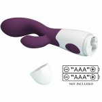 Pretty Love G-Shape Violet – model wibracyjny, 30 trybów, silikon medyczny, 2 sekcje