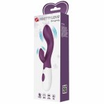 Pretty Love G-Shape Violet – model wibracyjny, 30 trybów, silikon medyczny, 2 sekcje