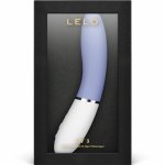 LELO LIV 3 niebieski – stymulator punktowy Bluetooth, 8 programów, silikon, USB