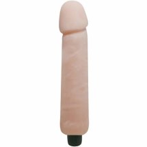 Baile Love Companion 25 cm – wibrujący model anatomiczny, TPR, regulacja, cielisty