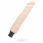 LoveClone Jansen 26 cm samosmarujący model wibracyjny TPR z regulacją i wodoodporną konstrukcją