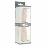 ToyJoy Get Real Classic Slim smukły model wibracyjny skóra naturalna 21 cm TPE