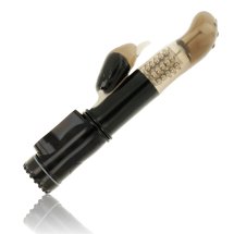 Ohmama Rotatorowy Model Delfinowy - wielofunkcyjny masażer intymny 22,5 cm, silikon medyczny