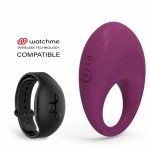Coverme Dylan pierścień wibrujący ładowalny, technologia Watchme, 10 trybów