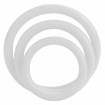 CalExotics Tri-Rings zestaw 3 pierścieni silikonowych świecących w ciemności
