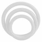 CalExotics Tri-Rings zestaw 3 pierścieni silikonowych świecących w ciemności