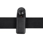 Harness Attraction Benny Hollow System – Zestaw z Wibratorem 15 cm, Pusta Komora, Beżowy