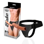 Harness Attraction Blake 15,5 cm – System Intymny z Pustą Strukturą, Beżowy, Anatomiczny