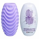 Pretty Love Dwustronne Liliowe Jajko Intymne TPR – kompaktowy model z podwójną teksturą