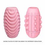 Pretty Love Egg Pink – dwustronny model intymny TPR, elastyczna konstrukcja