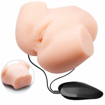 Crazy Bull Dual Vibration Intimate System dwukanałowy, miękki materiał, regulacja wibracji