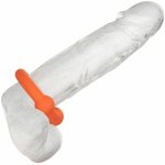 CalExotics Alpha podwójny pierścień kulowy silikonowy, pomarańczowy, 3,75 cm