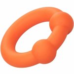 CalExotics Alpha podwójny pierścień kulowy silikonowy, pomarańczowy, 3,75 cm