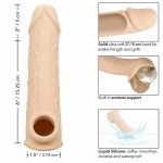 CalExotics Performance Maxx Life-Like Extension 8 jasna skora silikonowy przedłużacz realistyczny 22 cm