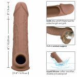 CalExotics Performance Maxx Life-Like Extension 8 jasna skora silikonowy przedłużacz realistyczny 22 cm
