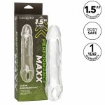 CalExotics Performance Maxx Extension 6,5" transparentna nakładka anatomiczna z paskiem