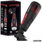Jamyjob Cyclone automatyczna maszyna intymna 10 trybów, czarna, USB, silikon medyczny
