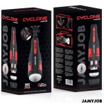 Jamyjob Cyclone automatyczna maszyna intymna 10 trybów, czarna, USB, silikon medyczny