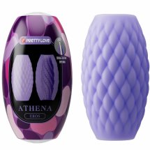Pretty Love Athena Eros Violet – kompaktowa maszyna intymna silikonowa, podwójny system wejścia, fioletowa