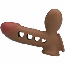 Pretty Love Tyronn – silikonowa nakładka anatomiczna z regulowanym systemem powietrznym i paskiem