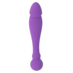 Intense Double Silicone Model Liliowy 18 cm – elastyczny dwustronny system z silikonu spożywczego