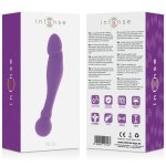 Intense Double Silicone Model Liliowy 18 cm – elastyczny dwustronny system z silikonu spożywczego