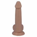 Mr. Intense Model 10 – anatomiczny system intymny 18 cm z przyssawką, elastyczny, naturalny
