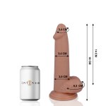 Mr. Intense Model 10 – anatomiczny system intymny 18 cm z przyssawką, elastyczny, naturalny