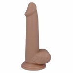 Mr. Intense Model 10 – anatomiczny system intymny 18 cm z przyssawką, elastyczny, naturalny
