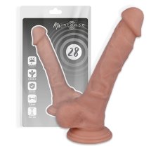 Mr Intense Model 28 – anatomiczny symulator 22,3 cm, elastyczny, z przyssawką, naturalny