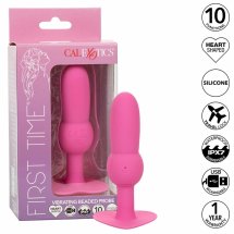 CalExotics First Time Wibrująca sonda koralikowa, 10 trybów, różowa, USB