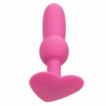 CalExotics First Time Wibrująca sonda koralikowa, 10 trybów, różowa, USB