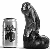 All Black Model 17 cm Czarny – Anatomiczna forma, elastyczny materiał, hipoalergiczny