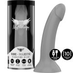 MYTHOLOGY Rune Majestic S – Srebrny wibrator, Watchme, silikon medyczny, 15,5 cm