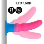 MYTHOLOGY KUNO UTOPIA M – Model z wibracją, Watchme, silikon medyczny, neonowy, 15,5 cm