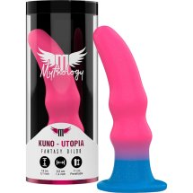 MYTHOLOGY KUNO UTOPIA S – Model anatomiczny z silikonu, neonowy kolor, 13 cm, bez wibracji