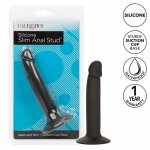 CalExotics Stud Wąski Model Analny silikonowy z przyssawką, czarny, 13 cm