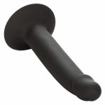 CalExotics Stud Wąski Model Analny silikonowy z przyssawką, czarny, 13 cm