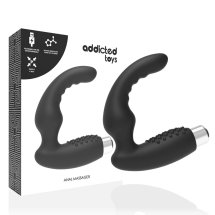 Addicted Toys Model 2 czarny, masażer strefy prostaty, ładowany USB, 10 trybów
