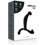 Addicted Toys stymulator prostaty czarny, anatomiczny, 11,3 cm, TPR