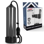 Pump Addicted RX5 Czarny – system próżniowy z wibracją, anatomiczny rękaw ABS silikon 23 cm