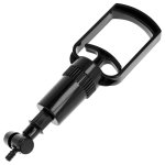 Intense Pump 01 czarna pompka próżniowa z manometrem, anatomiczna uszczelka 20 cm