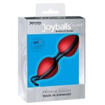 JOYDIVISION Joyballs kulki treningowe czarno-czerwone Silikomed, system ćwiczeń 85 g