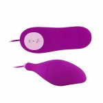 Baile Pleasure Shell12 liliowy – model z 12 trybami pracy, miękka powierzchnia 8x3 cm